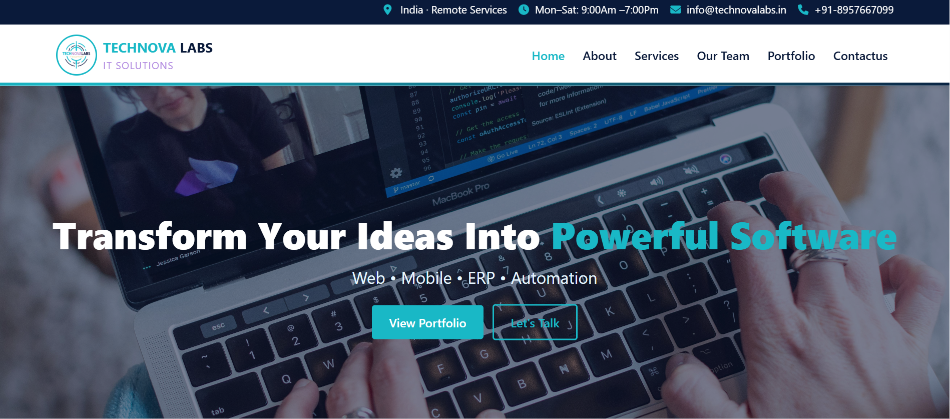 Orb Electro Solutions – E-Commerce Website by TechnovaLabs
